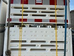 15 X SET Absperrzaun Schrankenzaun Absperrschrankengitter RA2 Absperrtechnik Verkehrssicherheit Nach TL-Absperrschanken 97 DIN Zertifiziert